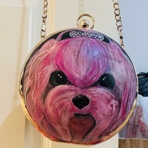 Hand paint crossbody